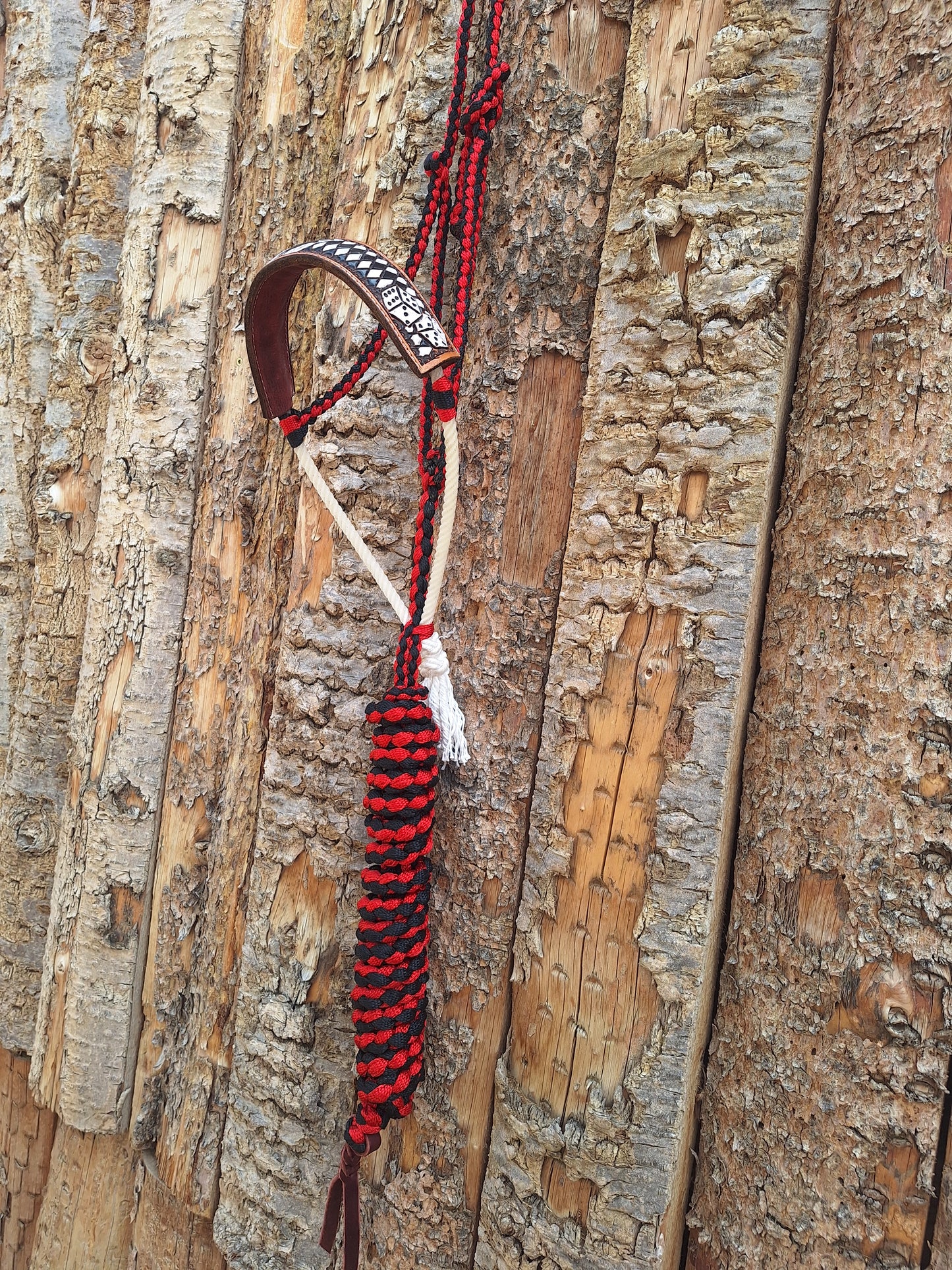 Poker Themed Muletape Halter