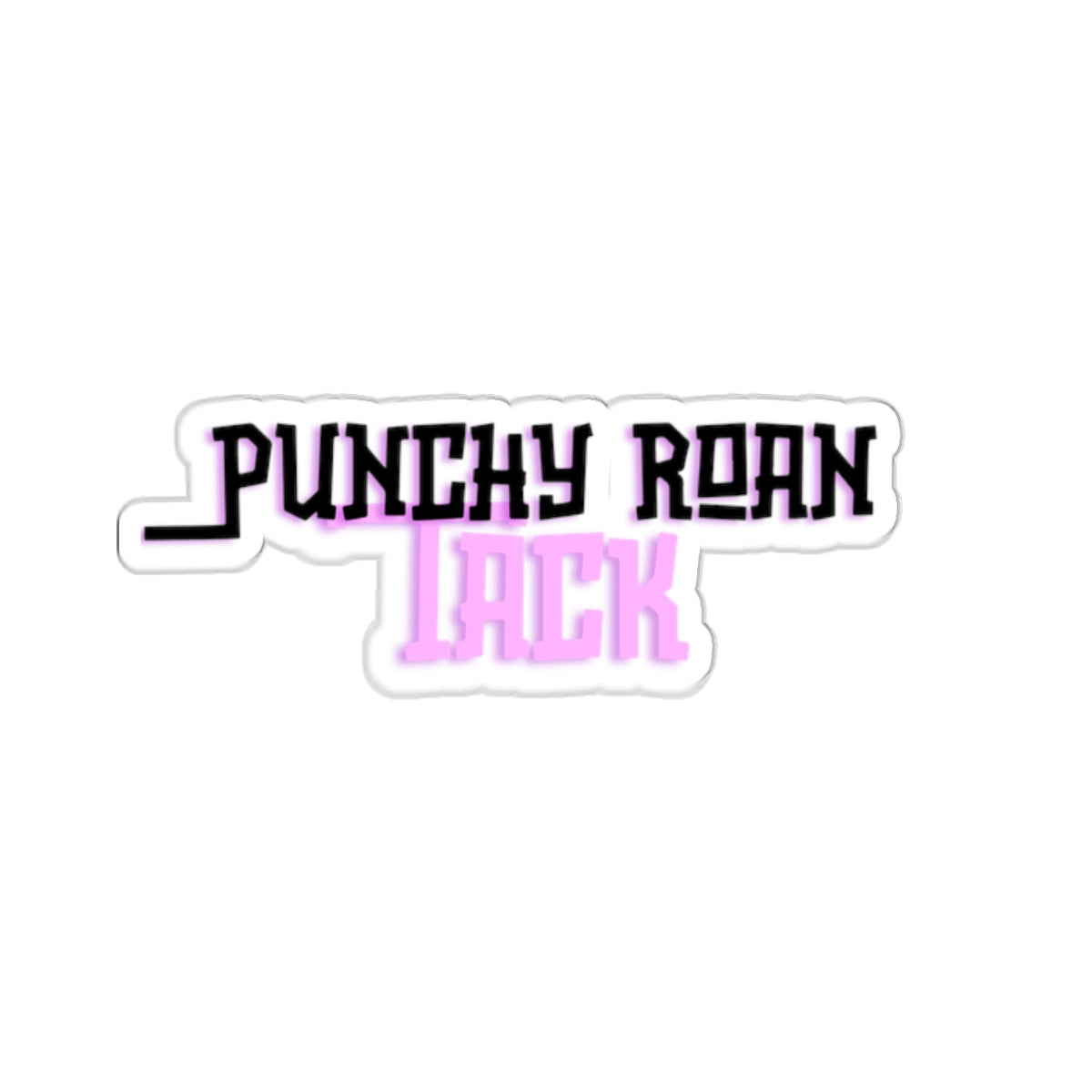 Punchy Roan Tack Stickers